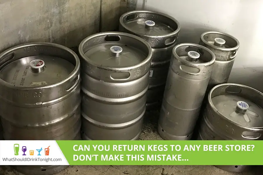 can you return kegs to any beer store
