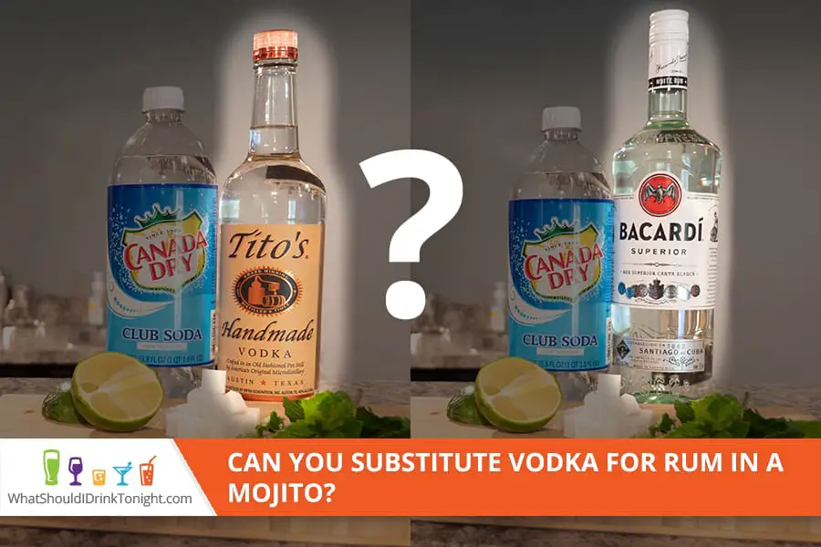 can you substitute vodka for rum in a mojito